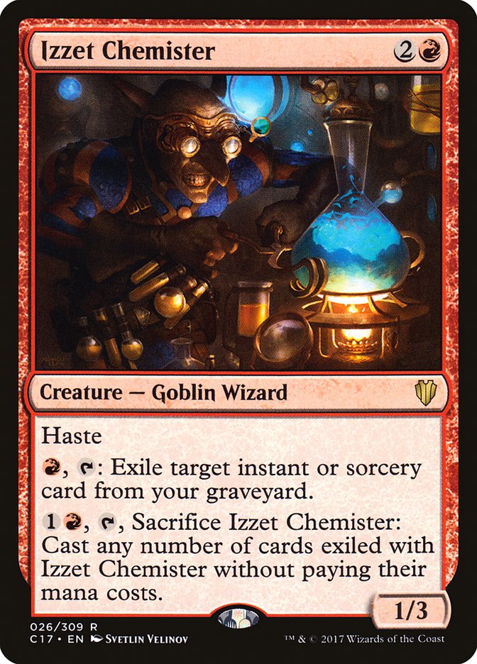 Izzet Chemister [Commander 2017] | Game Master's Emporium (The New GME)