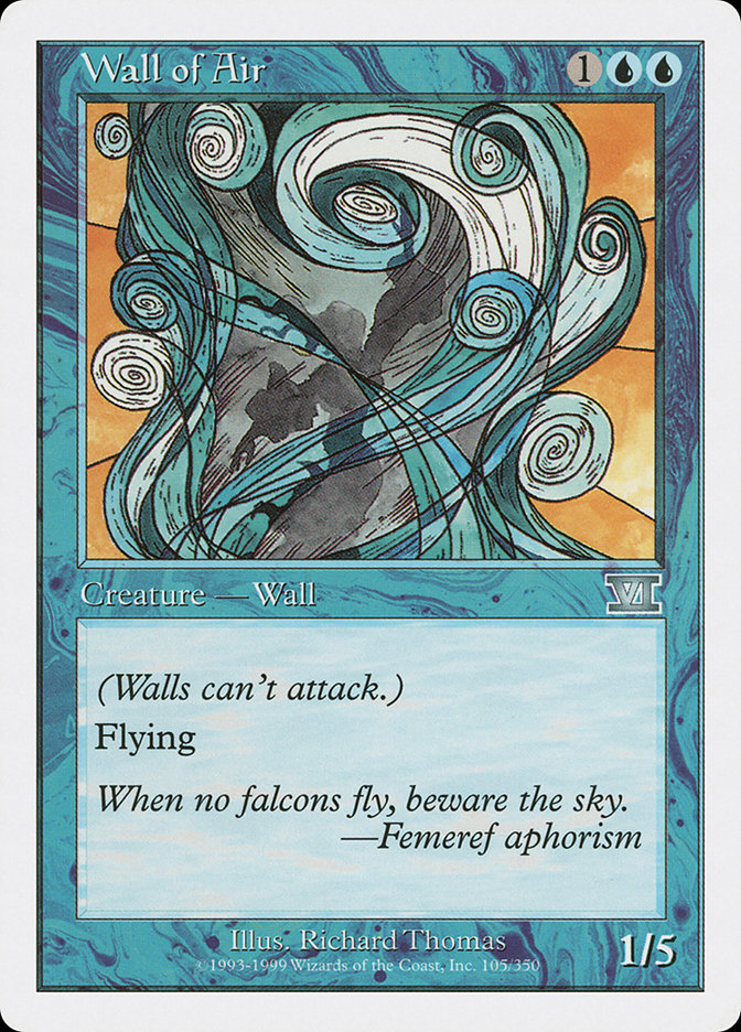 Wall of Air [Classic Sixth Edition] | Game Master's Emporium (The New GME)