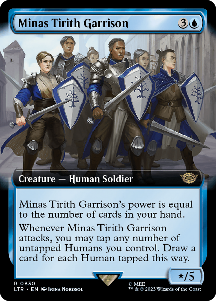 Minas Tirith Garrison (Extended Art) [The Lord of the Rings: Tales of Middle-Earth] | Game Master's Emporium (The New GME)