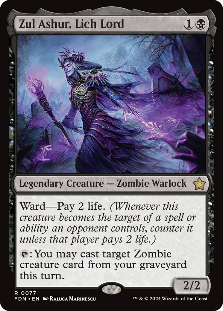 Zul Ashur, Lich Lord [Foundations] | Game Master's Emporium (The New GME)