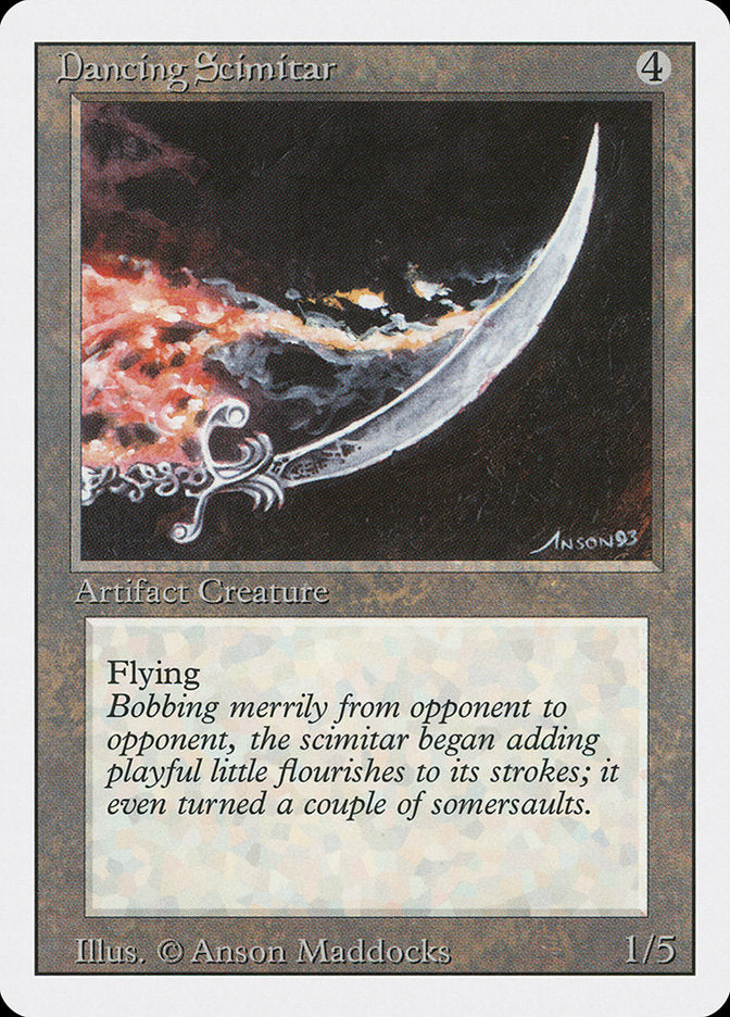 Dancing Scimitar [Revised Edition] | Game Master's Emporium (The New GME)