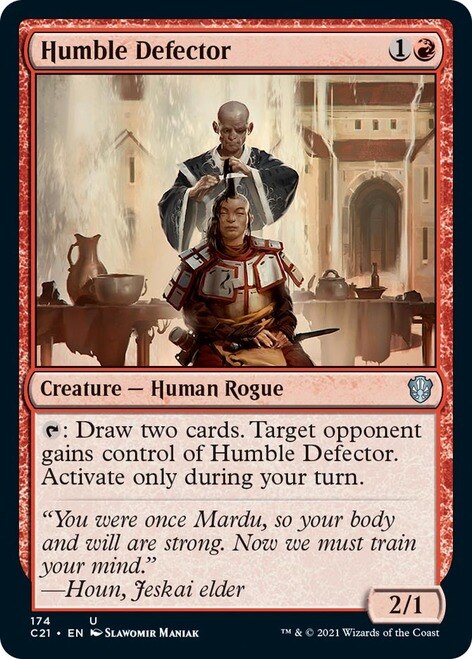 Humble Defector [Commander 2021] | Game Master's Emporium (The New GME)