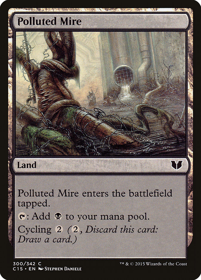 Polluted Mire [Commander 2015] | Game Master's Emporium (The New GME)