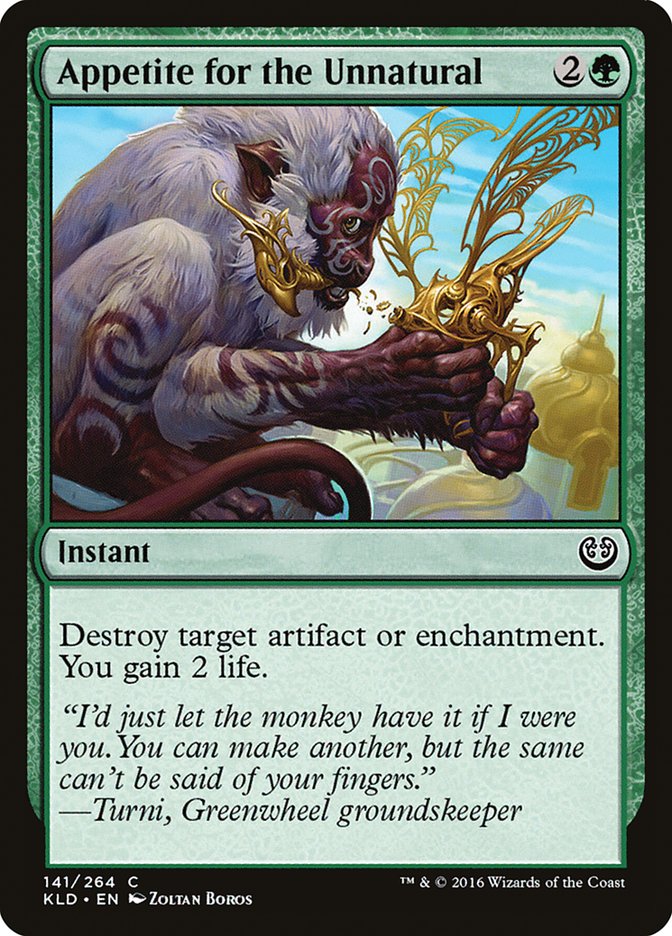 Appetite for the Unnatural [Kaladesh] | Game Master's Emporium (The New GME)