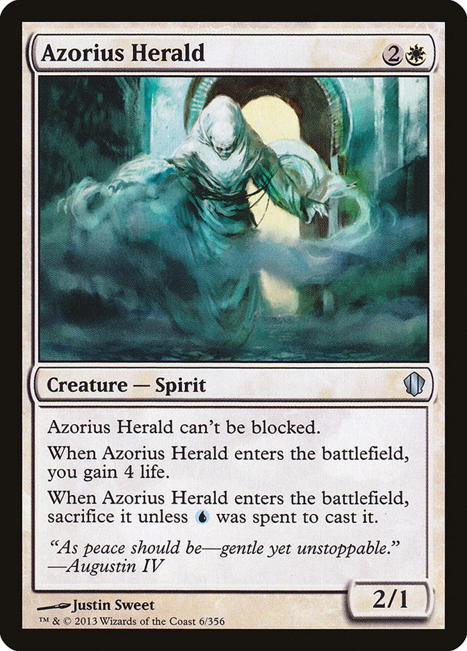 Azorius Herald [Commander 2013] | Game Master's Emporium (The New GME)