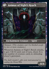 The Long Reach of Night // Animus of Night's Reach [Kamigawa: Neon Dynasty] | Game Master's Emporium (The New GME)