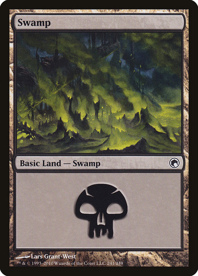 Swamp (241) [Scars of Mirrodin] | Game Master's Emporium (The New GME)