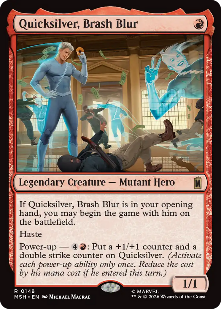Quicksilver, Brash Blur [Marvel Super Heroes] | Game Master's Emporium (The New GME)
