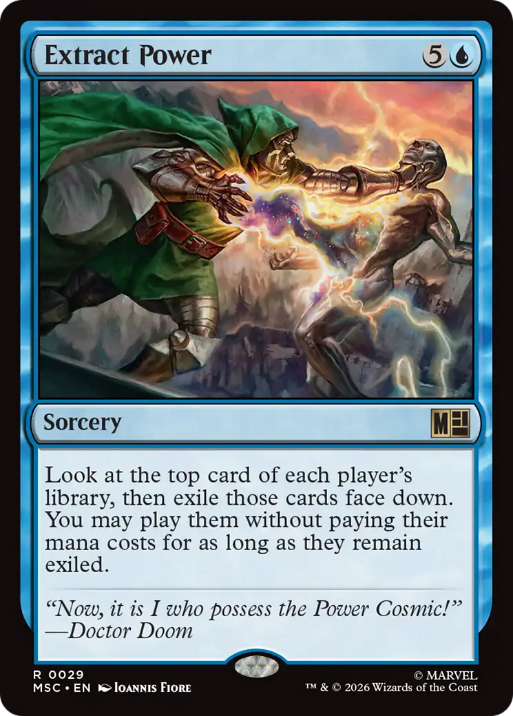 Extract Power (Surge Foil) [Marvel Super Heroes Commander] | Game Master's Emporium (The New GME)