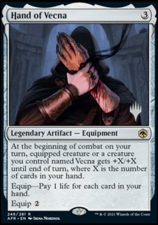 Hand of Vecna (Promo Pack) [Dungeons & Dragons: Adventures in the Forgotten Realms Promos] | Game Master's Emporium (The New GME)