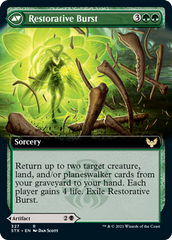 Pestilent Cauldron // Restorative Burst (Extended Art) [Strixhaven: School of Mages] | Game Master's Emporium (The New GME)