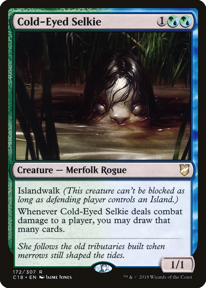 Cold-Eyed Selkie [Commander 2018] | Game Master's Emporium (The New GME)
