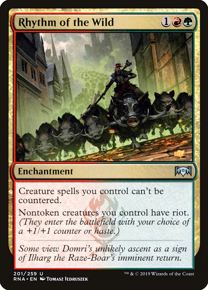 Rhythm of the Wild [Ravnica Allegiance] | Game Master's Emporium (The New GME)