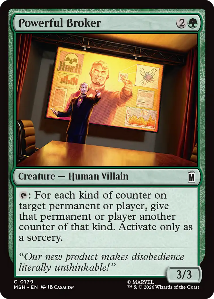 Powerful Broker [Marvel Super Heroes] | Game Master's Emporium (The New GME)