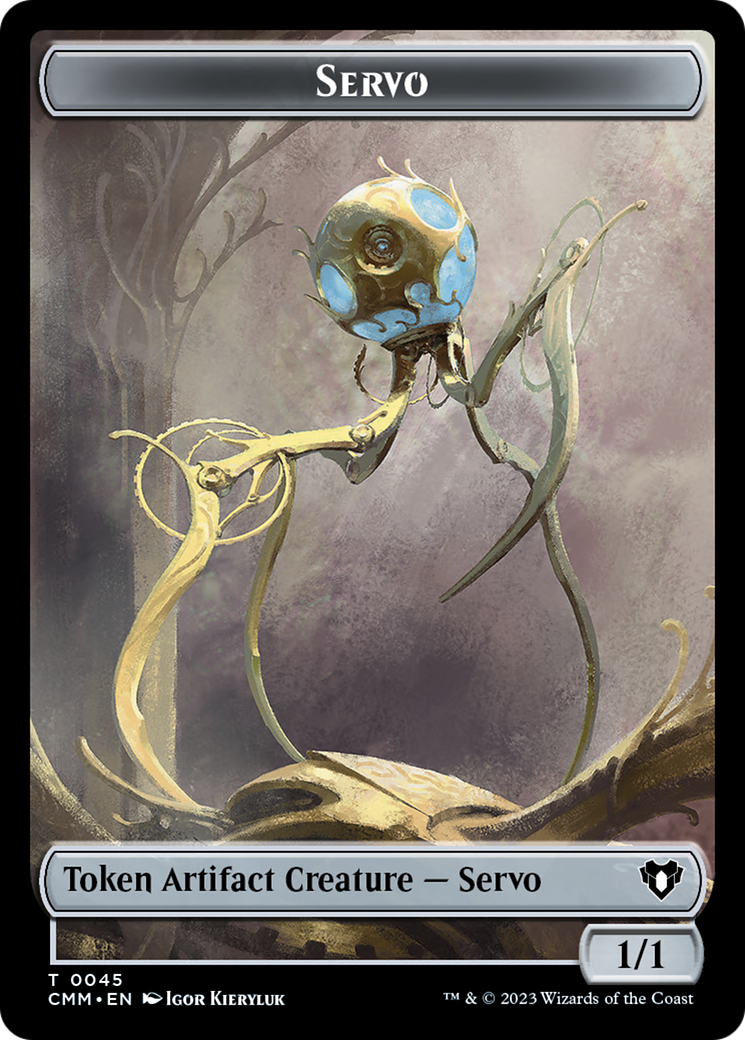 Servo Token [Commander Masters Tokens] | Game Master's Emporium (The New GME)