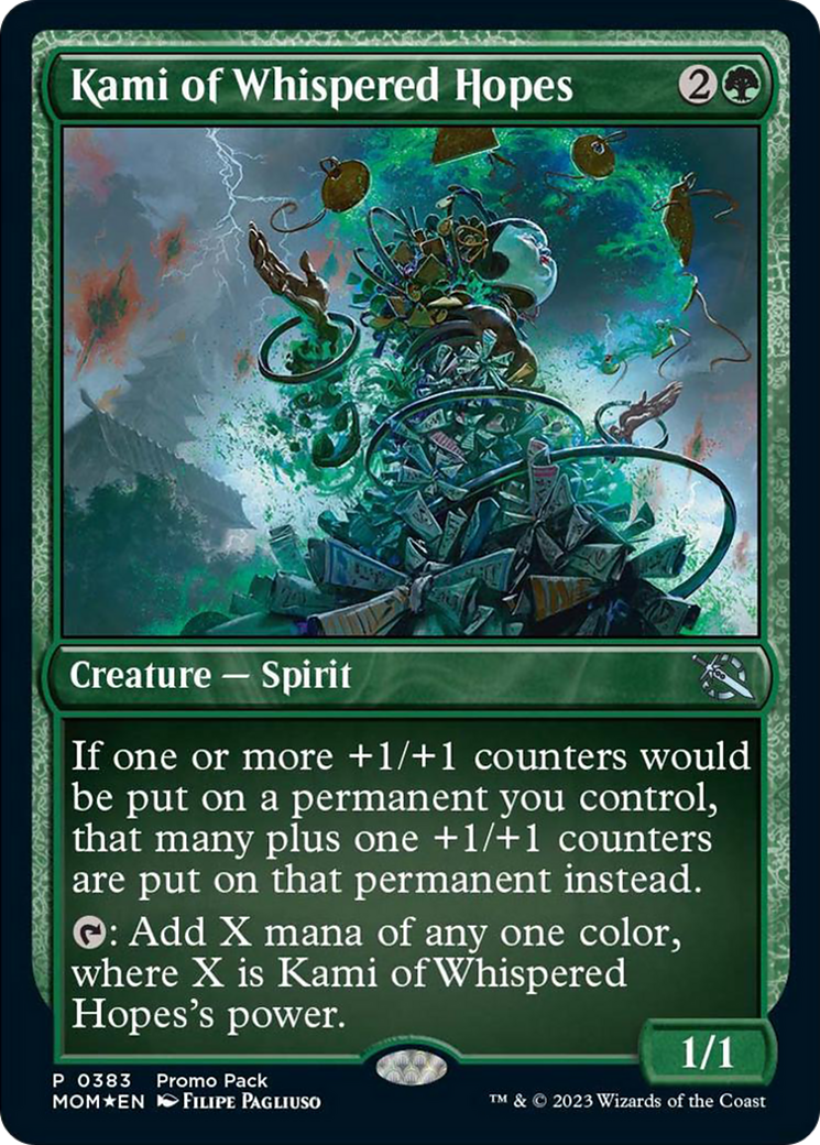Kami of Whispered Hopes (Promo Pack) [March of the Machine Promos] | Game Master's Emporium (The New GME)