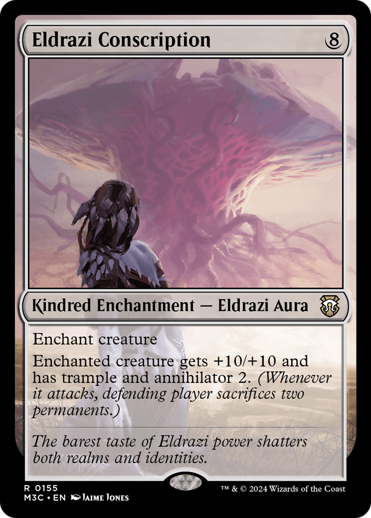 Eldrazi Conscription (Ripple Foil) [Modern Horizons 3 Commander] | Game Master's Emporium (The New GME)