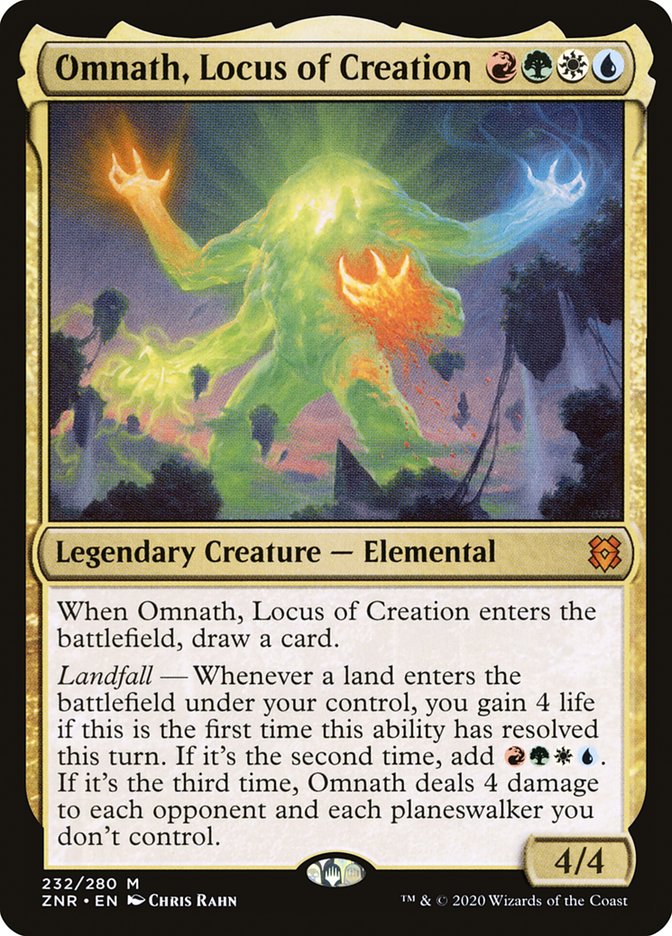 Omnath, Locus of Creation [Zendikar Rising] | Game Master's Emporium (The New GME)