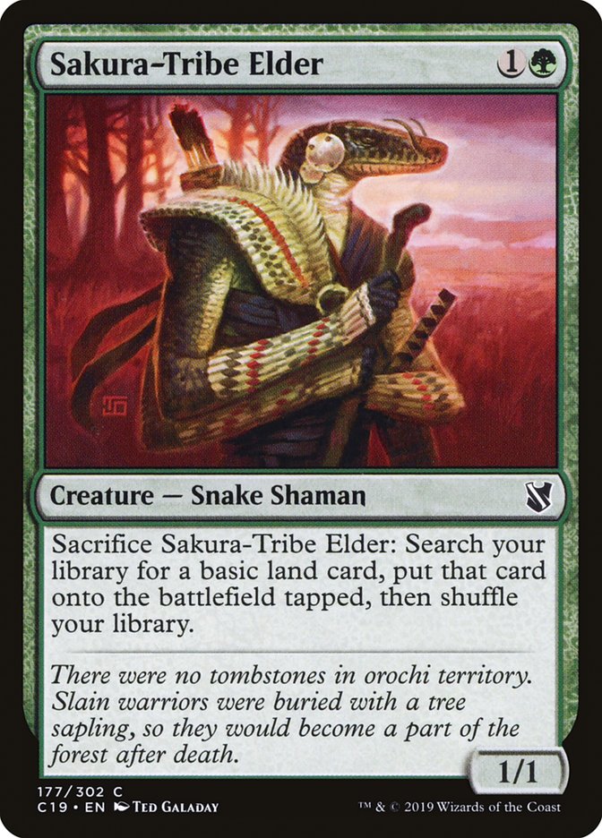 Sakura-Tribe Elder [Commander 2019] | Game Master's Emporium (The New GME)