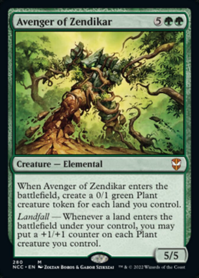 Avenger of Zendikar [Streets of New Capenna Commander] | Game Master's Emporium (The New GME)