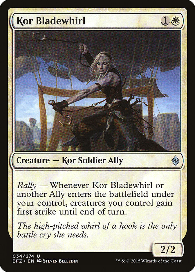Kor Bladewhirl [Battle for Zendikar] | Game Master's Emporium (The New GME)