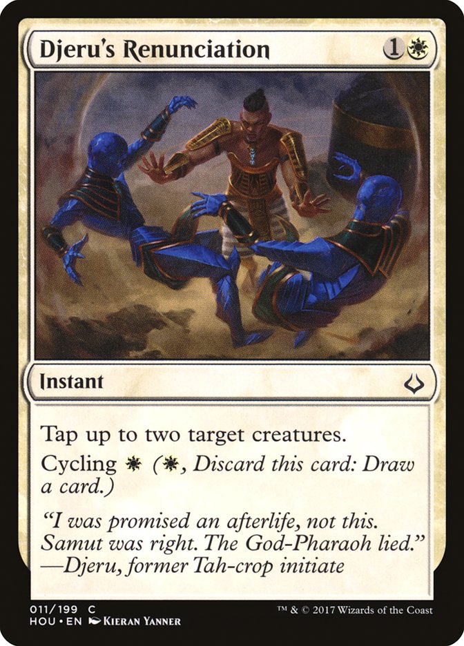 Djeru's Renunciation [Hour of Devastation] | Game Master's Emporium (The New GME)