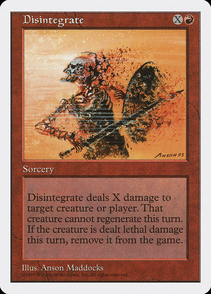 Disintegrate [Fifth Edition] | Game Master's Emporium (The New GME)
