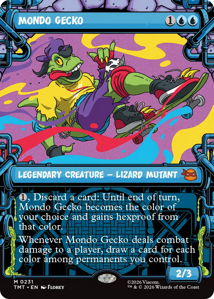 Mondo Gecko (Showcase) [Teenage Mutant Ninja Turtles] | Game Master's Emporium (The New GME)