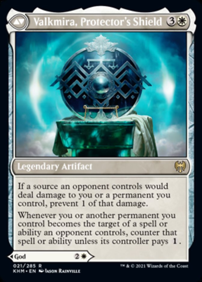 Reidane, God of the Worthy // Valkmira, Protector's Shield [Kaldheim] | Game Master's Emporium (The New GME)