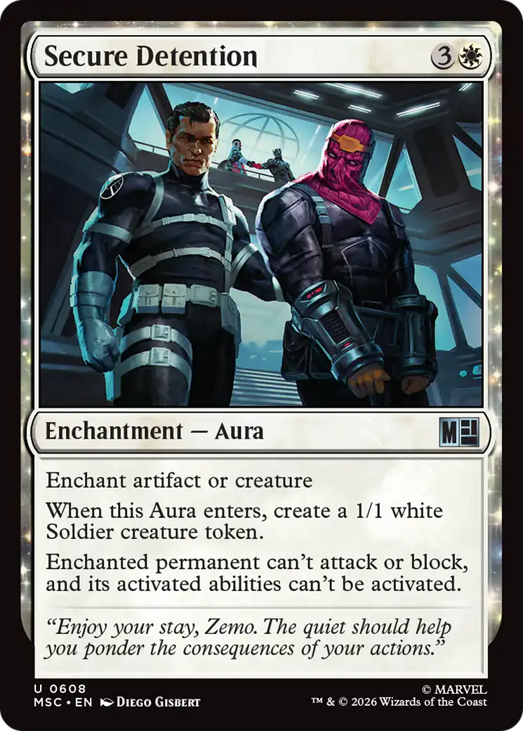 Secure Detention [Marvel Super Heroes Commander] | Game Master's Emporium (The New GME)