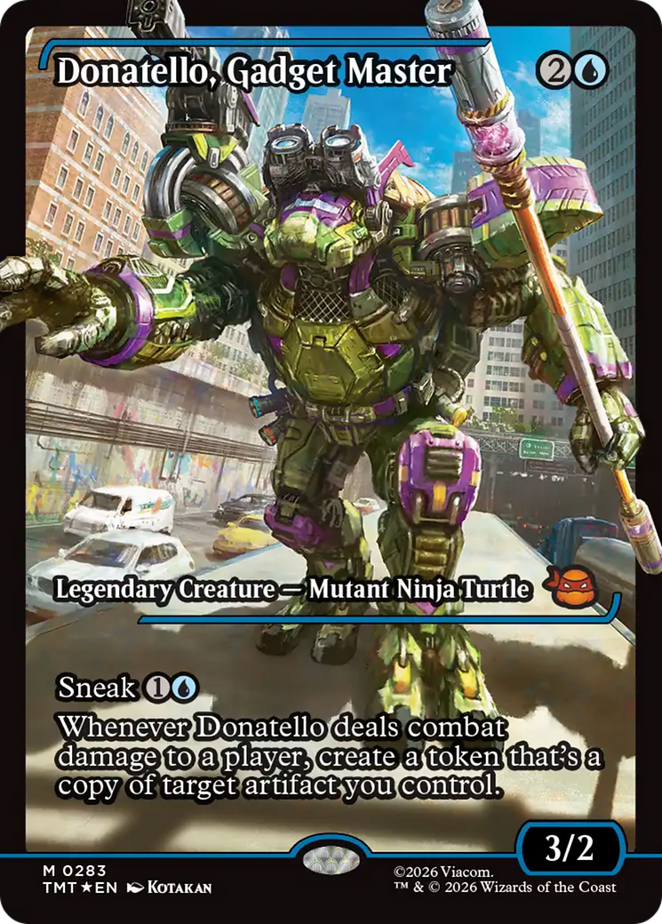 Donatello, Gadget Master (Showcase) [Teenage Mutant Ninja Turtles] | Game Master's Emporium (The New GME)