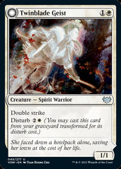 Twinblade Geist // Twinblade Invocation [Innistrad: Crimson Vow] | Game Master's Emporium (The New GME)