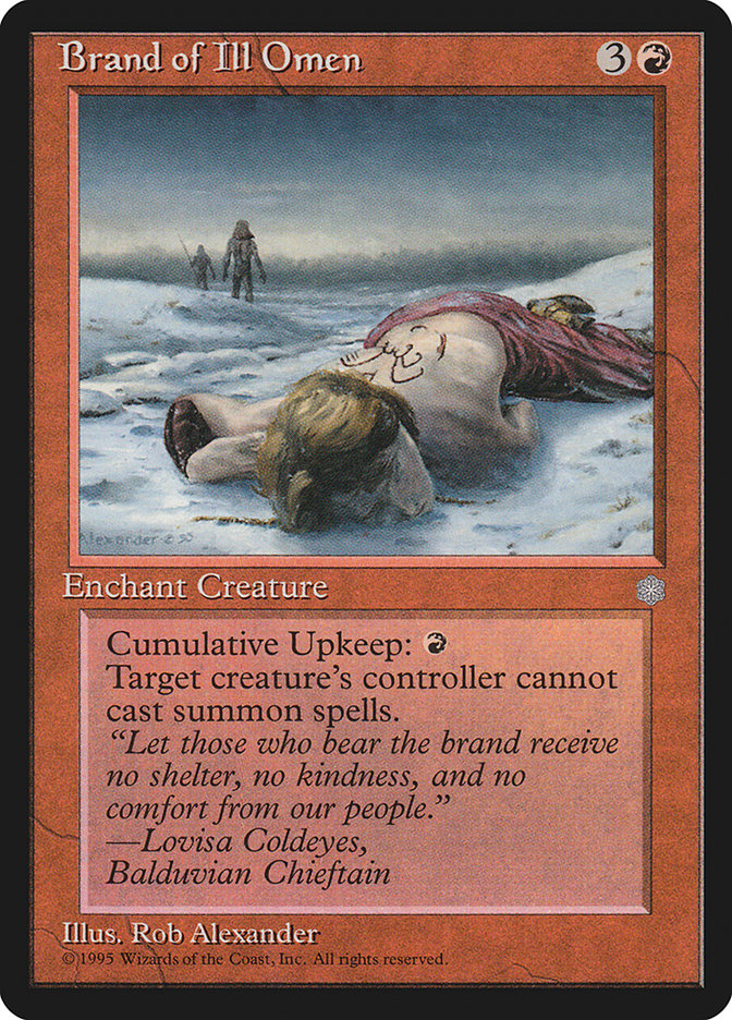Brand of Ill Omen [Ice Age] | Game Master's Emporium (The New GME)