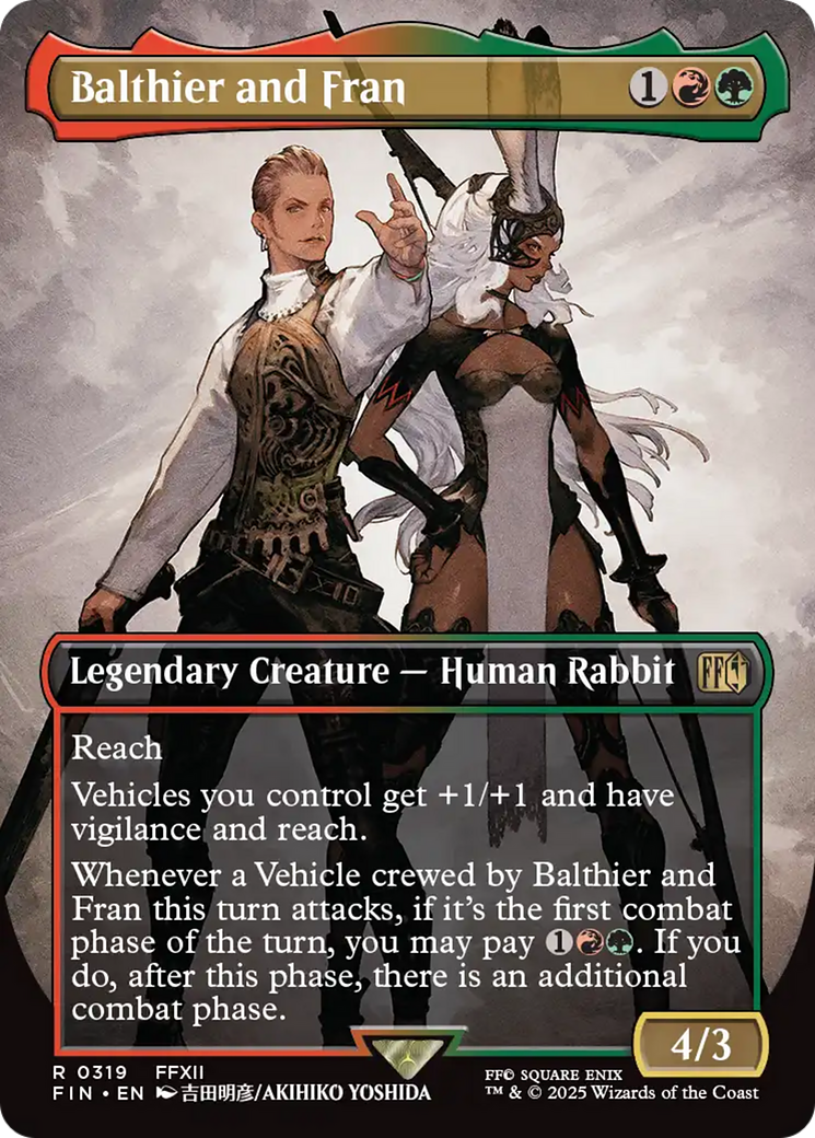 Balthier and Fran (Borderless) (0319) [FINAL FANTASY] | Game Master's Emporium (The New GME)