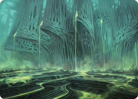 Swamp Art Card [Phyrexia: All Will Be One Art Series] | Game Master's Emporium (The New GME)