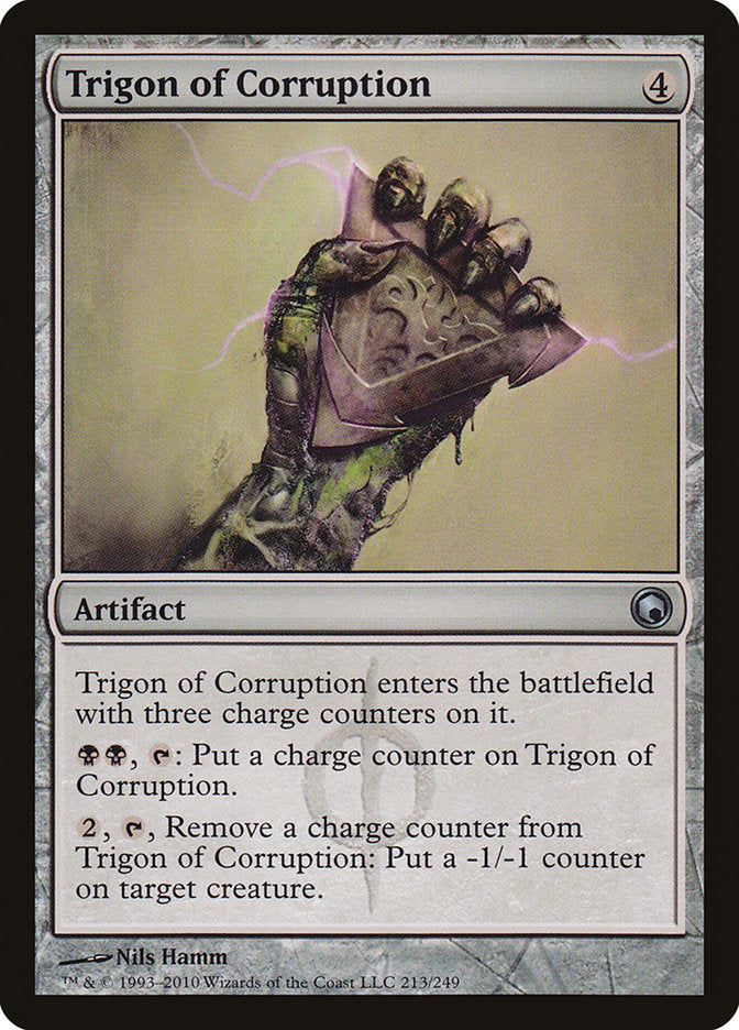 Trigon of Corruption [Scars of Mirrodin] | Game Master's Emporium (The New GME)