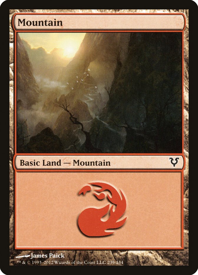 Mountain (239) [Avacyn Restored] | Game Master's Emporium (The New GME)