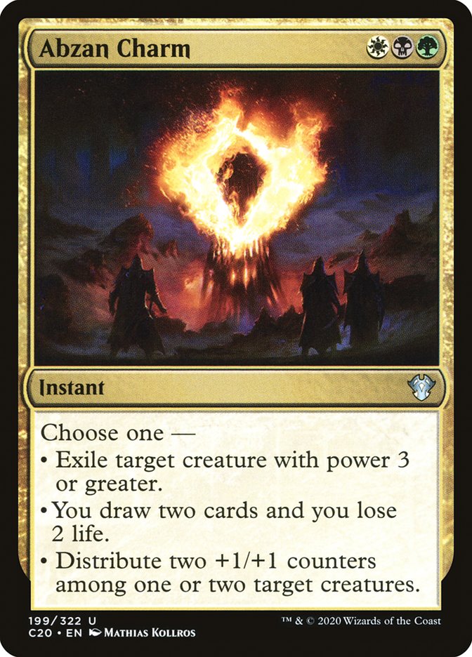 Abzan Charm [Commander 2020] | Game Master's Emporium (The New GME)