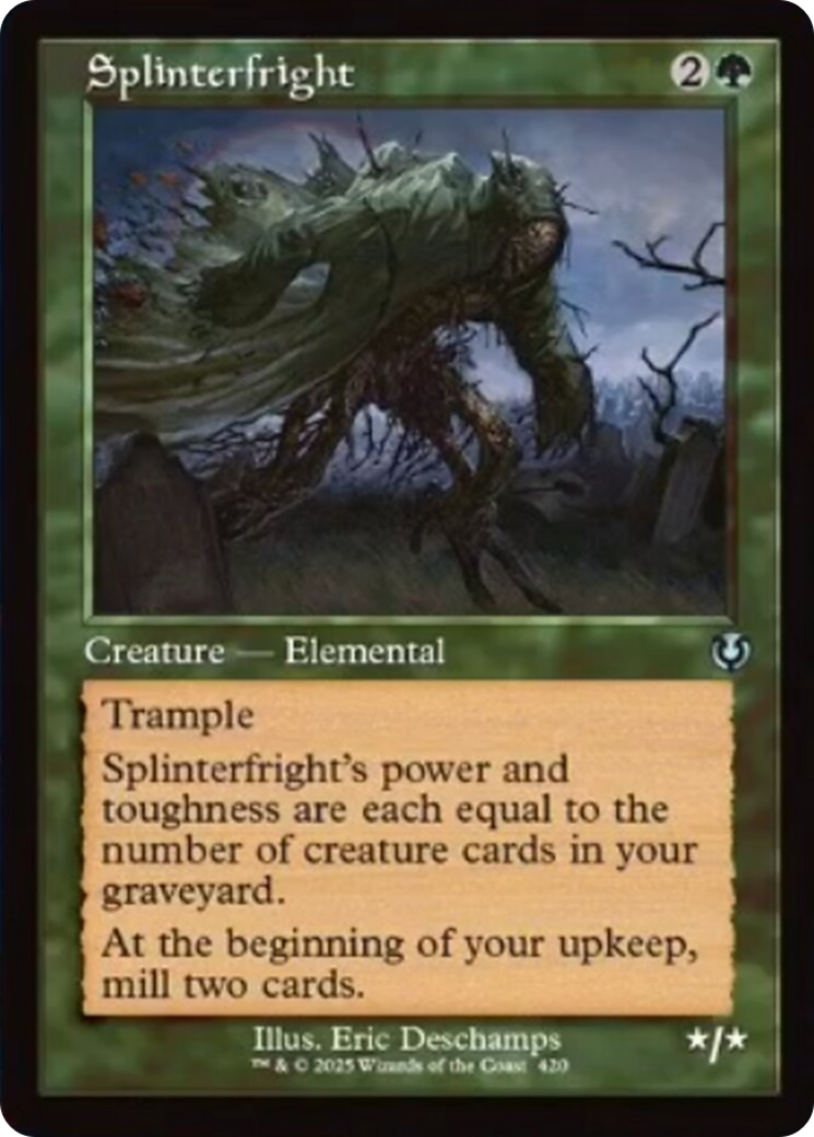 Splinterfright (Retro Frame) [Innistrad Remastered] | Game Master's Emporium (The New GME)