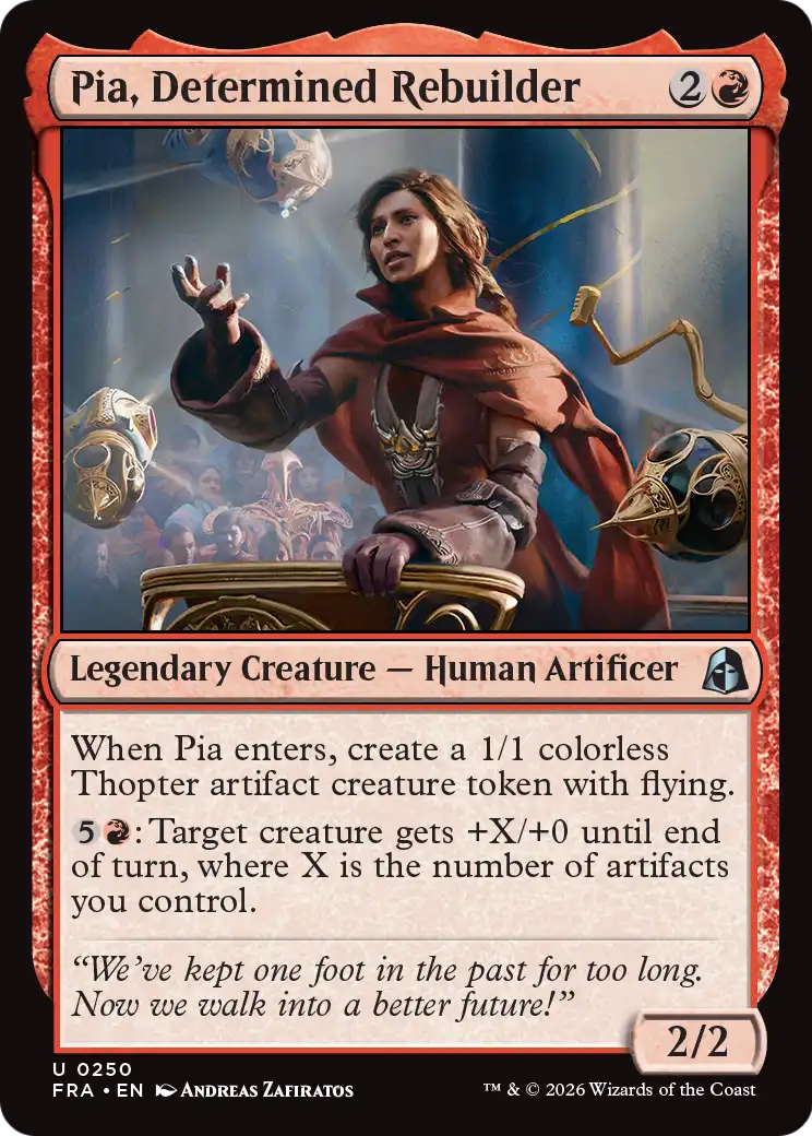 Pia, Determined Rebuilder [Reality Fracture] | Game Master's Emporium (The New GME)
