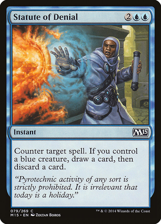 Statute of Denial [Magic 2015] | Game Master's Emporium (The New GME)
