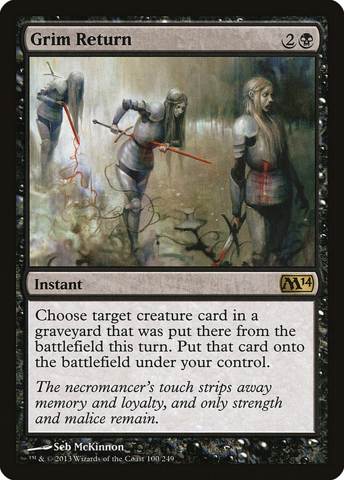 Grim Return [Magic 2014] | Game Master's Emporium (The New GME)