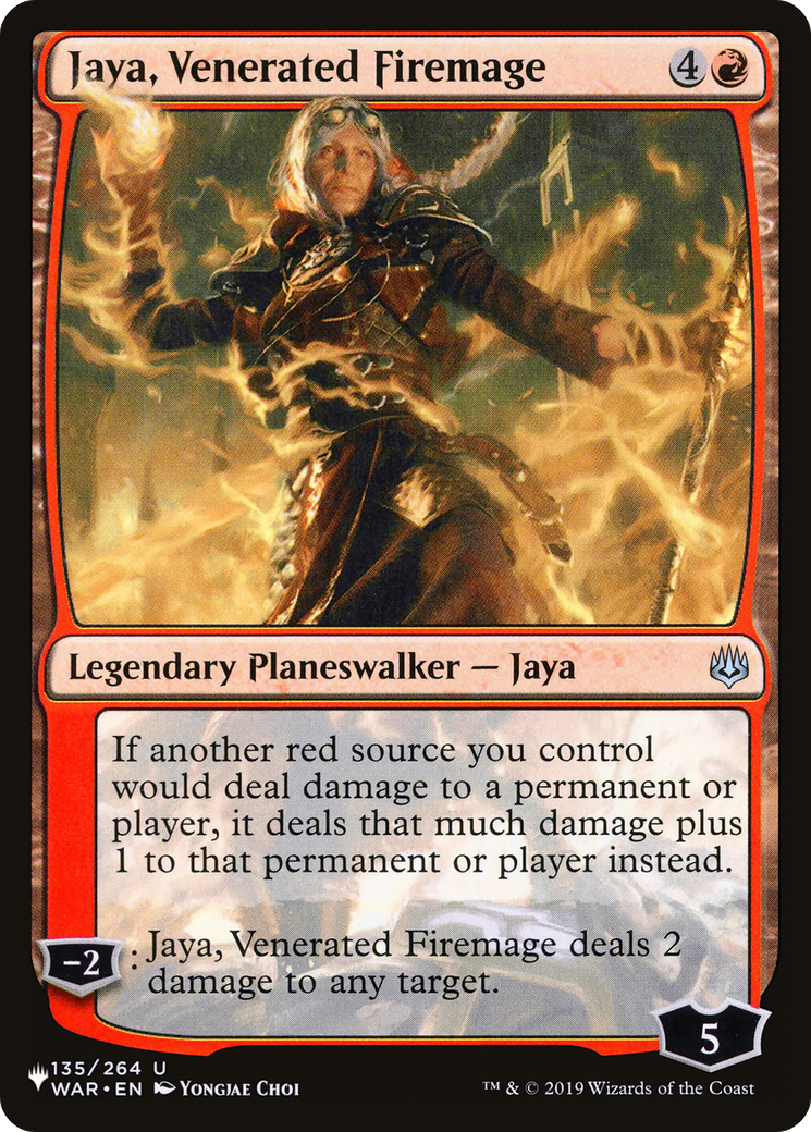 Jaya, Venerated Firemage [The List Reprints] | Game Master's Emporium (The New GME)