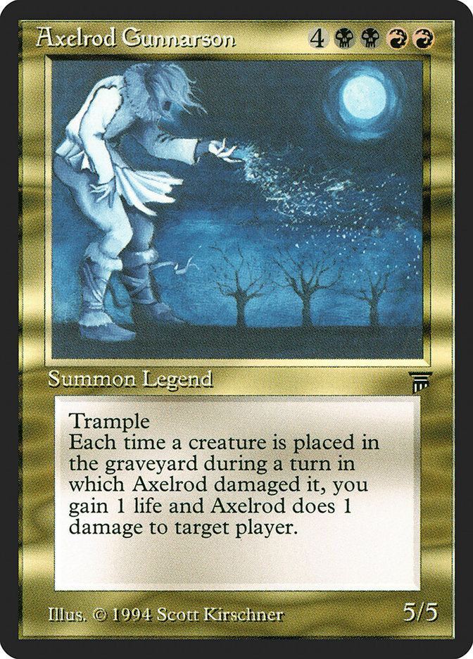 Axelrod Gunnarson [Legends] | Game Master's Emporium (The New GME)