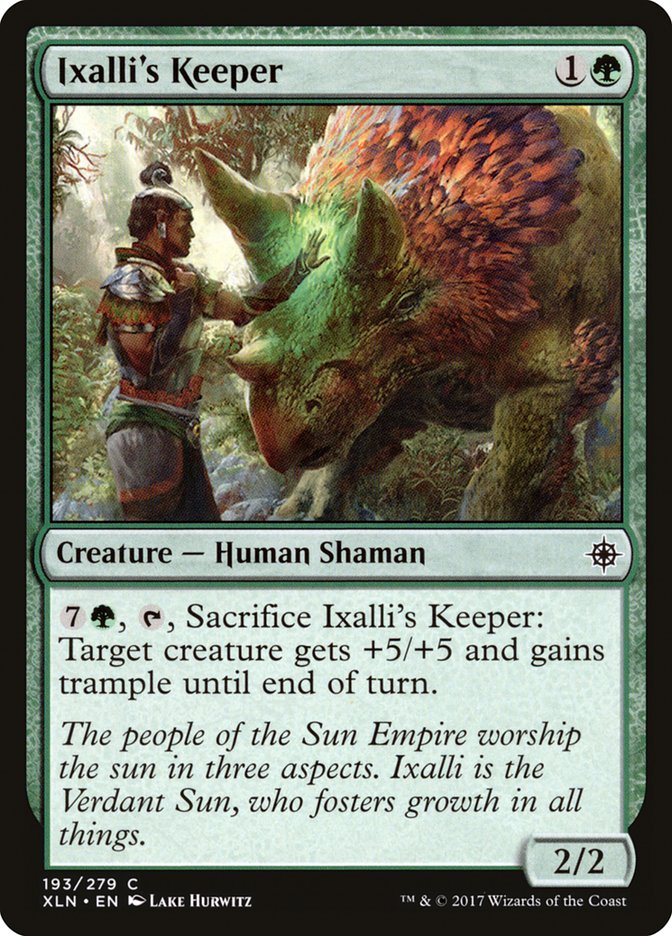 Ixalli's Keeper [Ixalan] | Game Master's Emporium (The New GME)