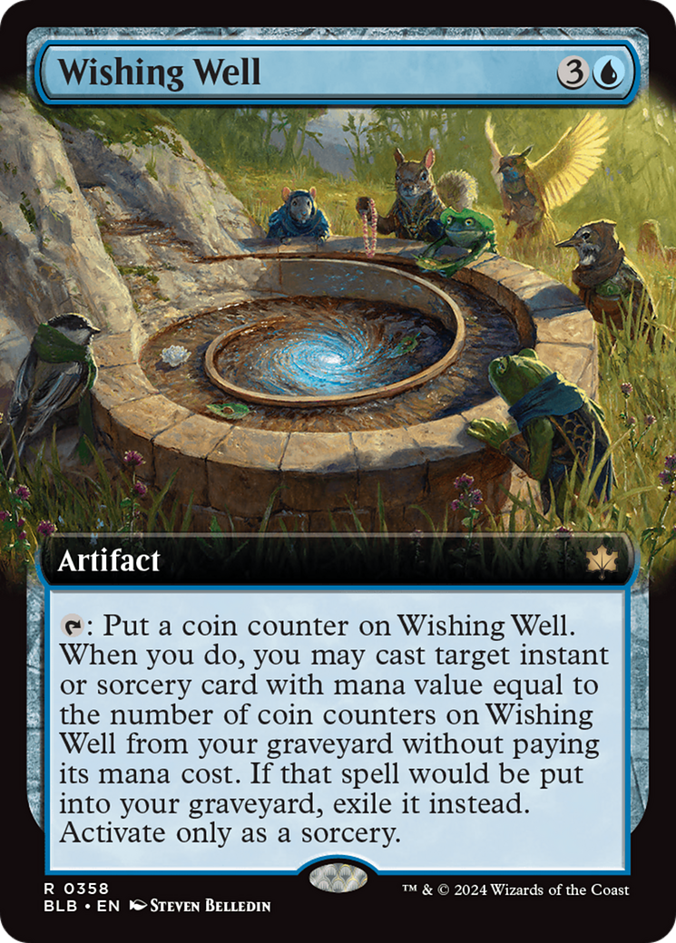 Wishing Well (Extended Art) [Bloomburrow] | Game Master's Emporium (The New GME)