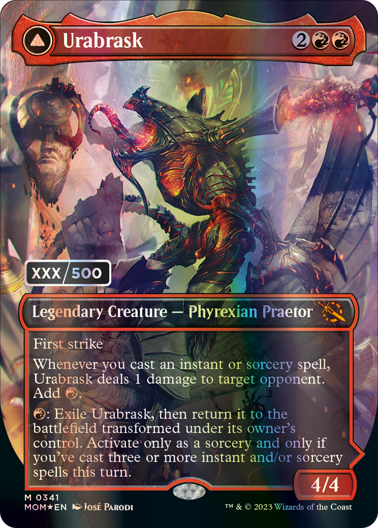 Urabrask // The Great Work (Serialized) [March of the Machine] | Game Master's Emporium (The New GME)