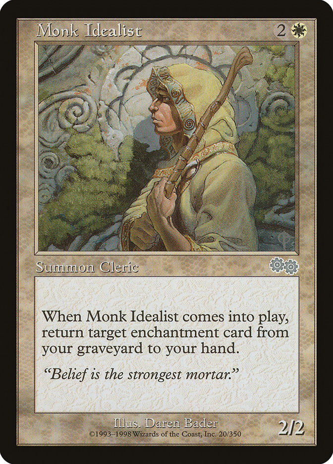 Monk Idealist [Urza's Saga] | Game Master's Emporium (The New GME)