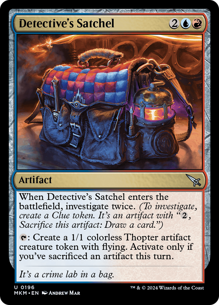 Detective's Satchel [Murders at Karlov Manor] | Game Master's Emporium (The New GME)
