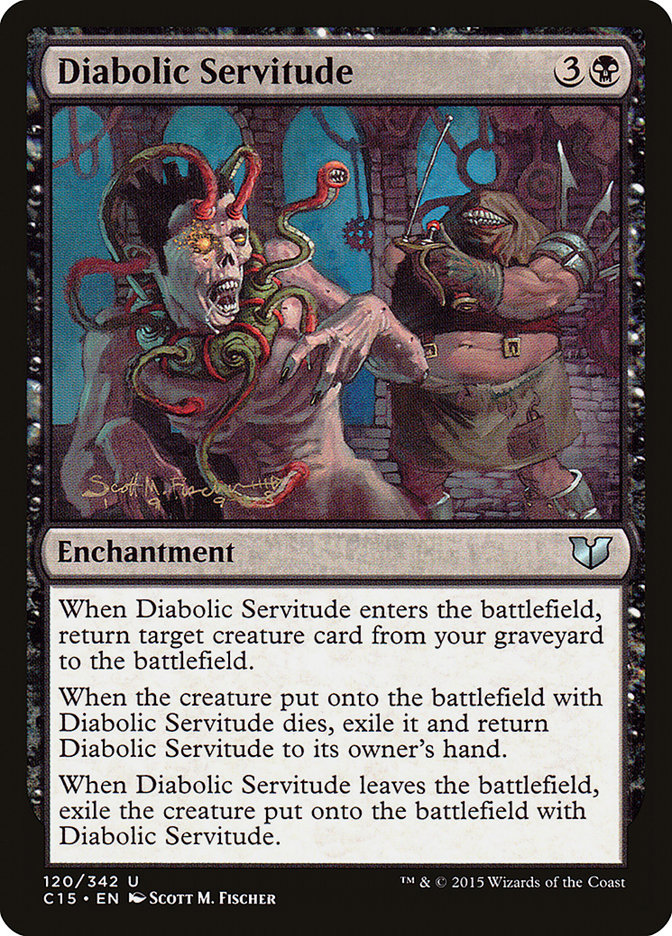 Diabolic Servitude [Commander 2015] | Game Master's Emporium (The New GME)